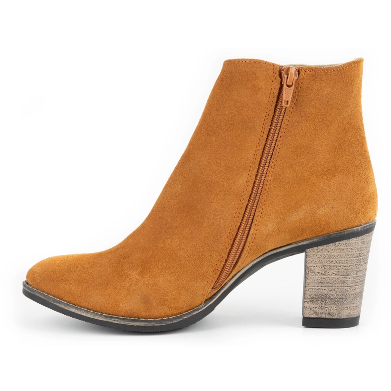 Olivier Hochhackige Sara Rude Stiefel orange 1