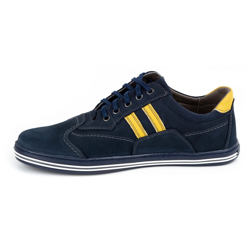 ABIS Herrenschuhe 1801N marineblau navy blau 1