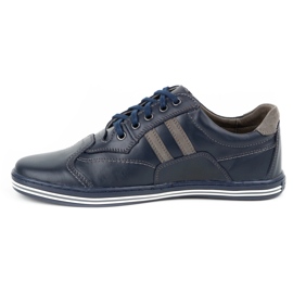 ABIS Herren Freizeitschuhe 1801 marineblau 1