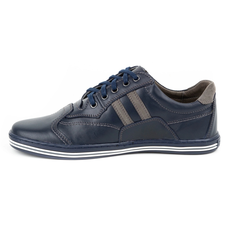 ABIS Herren Freizeitschuhe 1801 marineblau 1