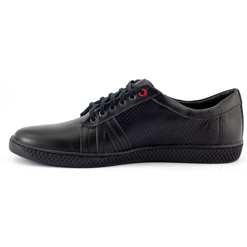 KOMODO Schwarze Freizeitschuhe für Herren 910 1