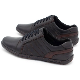 Mario Pala Herren Lederschuhe 616 schwarz 1