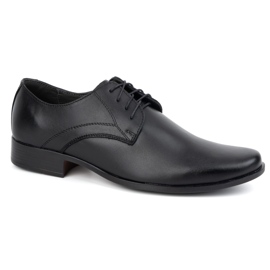 ABIS Herren formelle Schuhe 083 schwarz 1