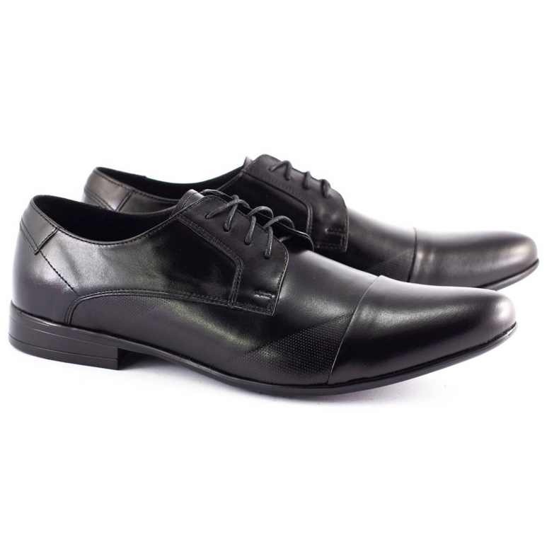 JR Herren formelle Schuhe 197 schwarz 1