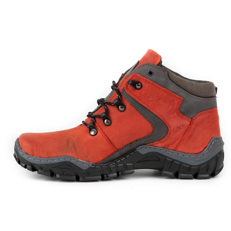 Olivier Herren Winterschuhe 129 Rot 1