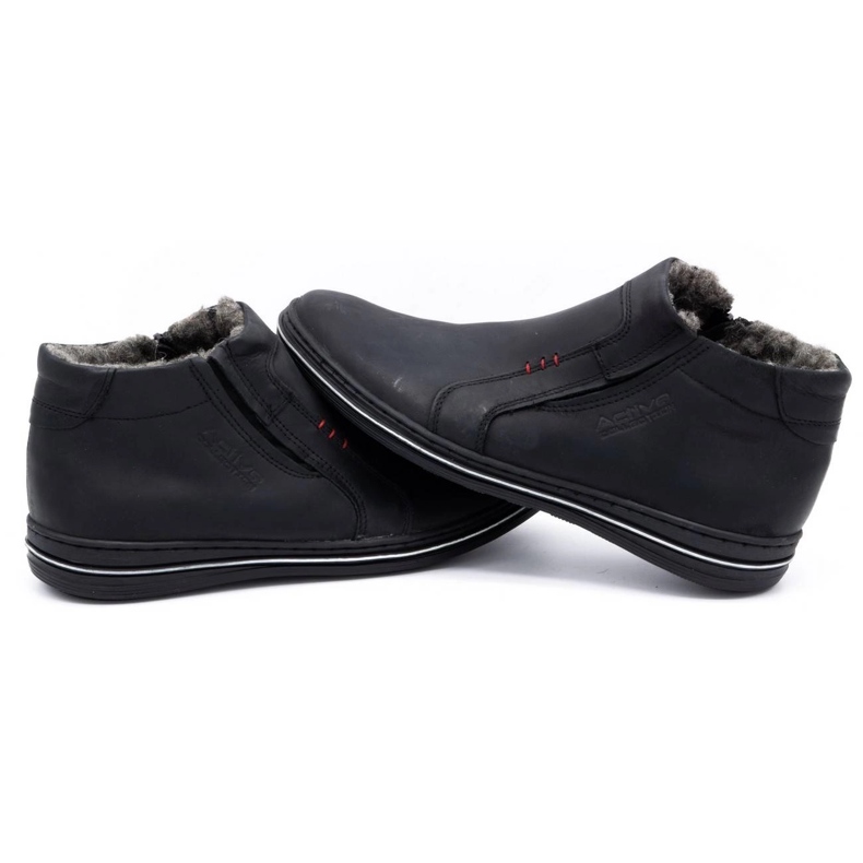 Polbut Herren Winterstiefel schwarz 381 1