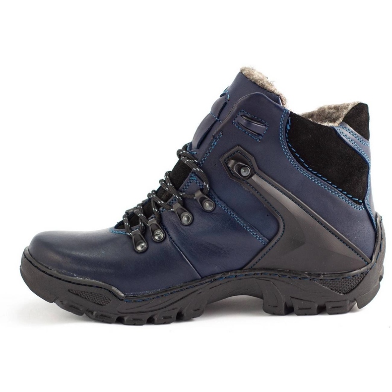 KENT Herren Winterschuhe Schneestiefel 119, Trekking, marineblau 1