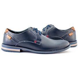 KOMODO Elegante Herrenschuhe 859 marineblau 1
