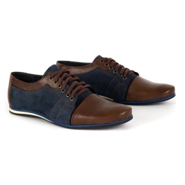 Elegante Herrenschuhe für Jeans 730 braun 2