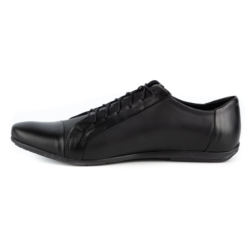 Polbut Elegante Herrenschuhe für Jeans C23 schwarz 1