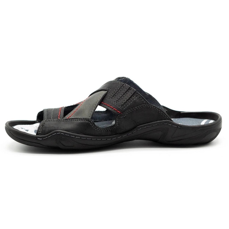 Mario Pala Herrenpantoffeln 400 schwarz 2