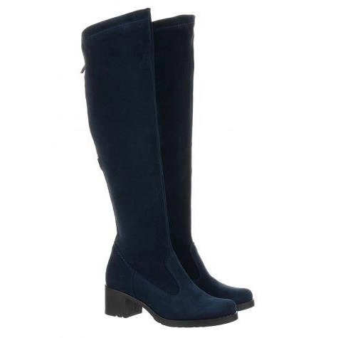 Olivier Warme Stiefel Agnes marineblau 1