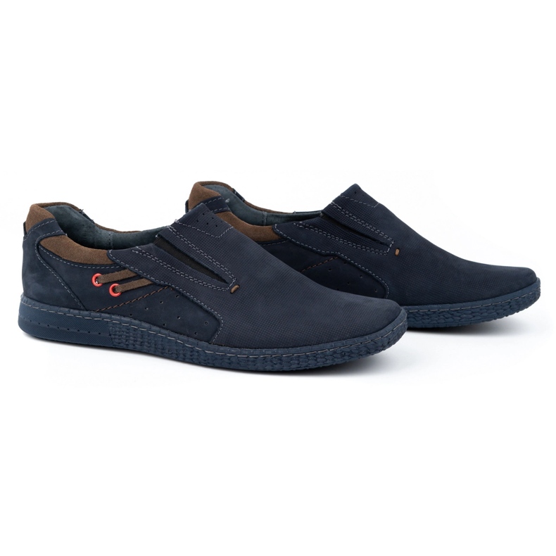 KOMODO Herren Loafer 862L marineblau 2