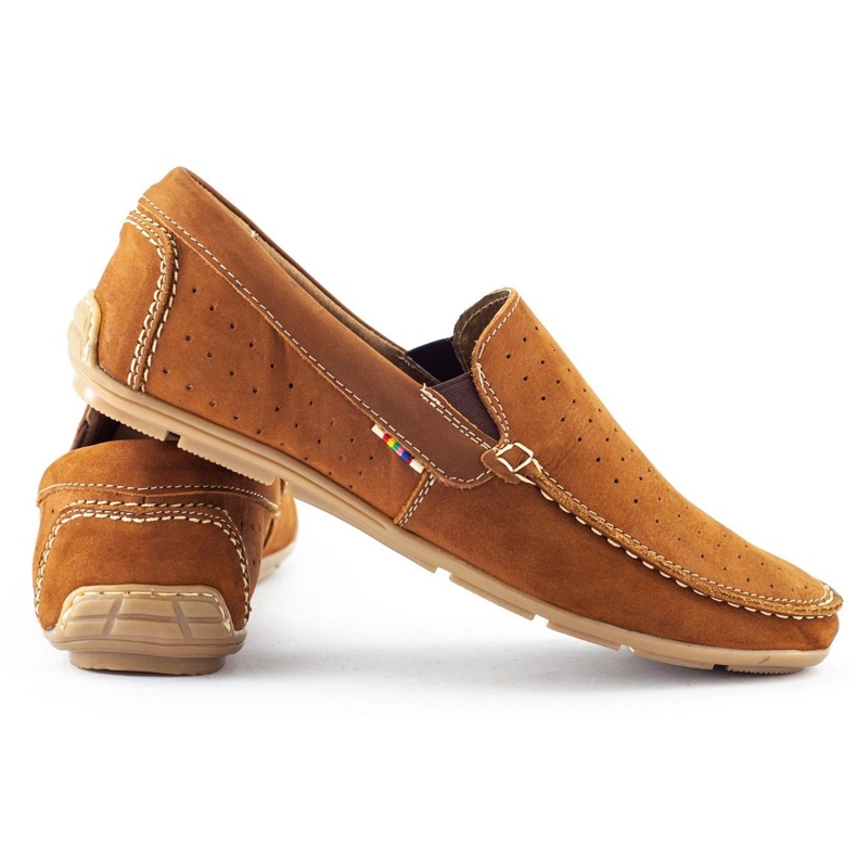 KOMODO Herren Loafer 890 rot mehrfarbig 1