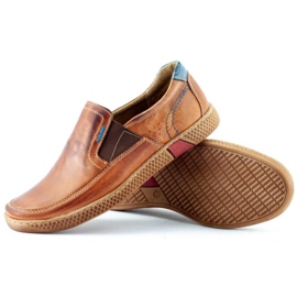 KOMODO Herren Loafer 912 rot mehrfarbig 3