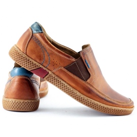 KOMODO Herren Loafer 912 rot mehrfarbig 4