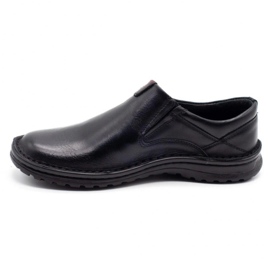 Joker Schwarze Herren-Lederloafer 382 1