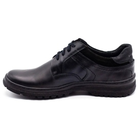 KOMODO Schwarze Herrenschuhe 835 1