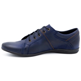 Polbut Herrenschuhe C25 marineblau navy blau 1