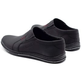 Polbut Herren Lederschuhe 334 schwarz 2