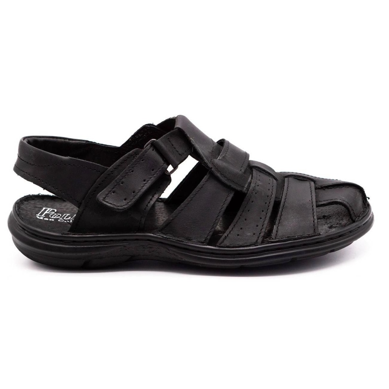 Polbut 211 schwarze Sandalen 1