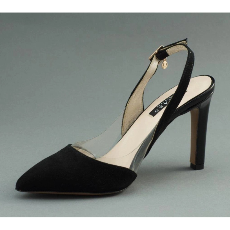 Lizard Schwarze Sandalen auf hohem Absatz 04765 1