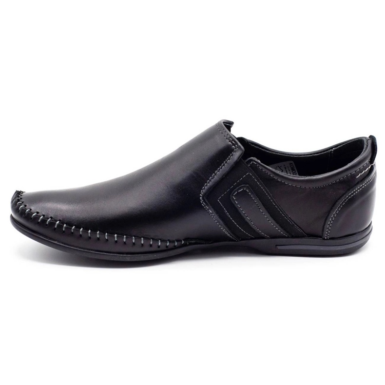 KOMODO Leder Herrenschuhe 711 schwarz 1