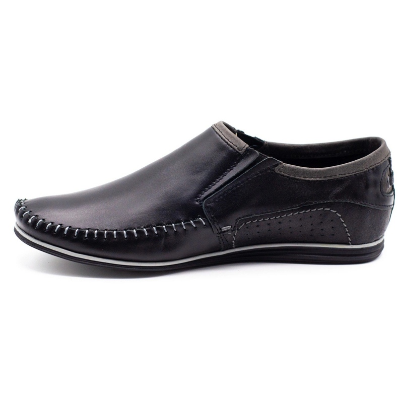 KOMODO Leder Herrenschuhe 847 schwarz 1