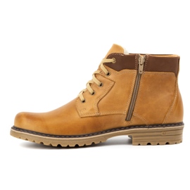 Polbut Herren Schneestiefel J35 rot orange 1