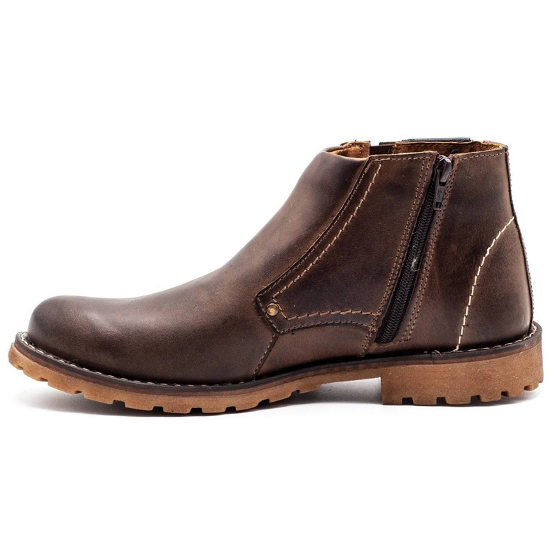 Mario Pala Dunkelbraune Stiefel 815 1