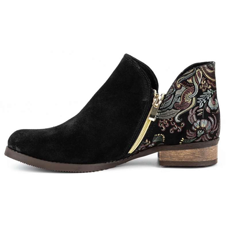 Olivier Bequeme schwarze Silvia Stiefel für Damen 1