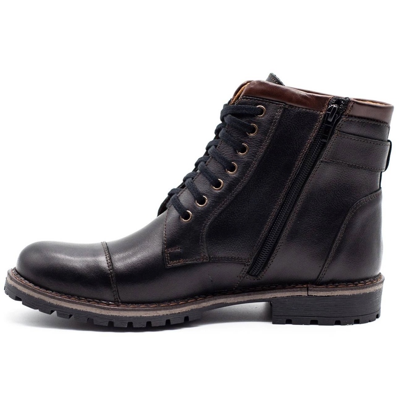 Mario Pala Herren 910MP schwarze Schneestiefel 1