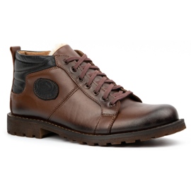 Mario Pala 865MP braune Herren Winterstiefel 2