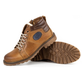 Mario Pala 865MP rote Herren Winterstiefel orange 4