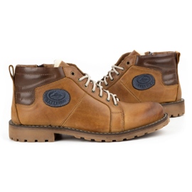 Mario Pala 865MP rote Herren Winterstiefel orange 6