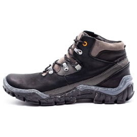 Olivier Herren Winterstiefel 134GT schwarz 1