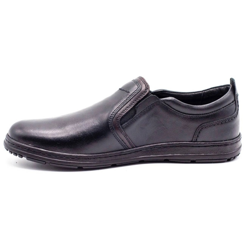 Joker Schwarze Herren-Lederloafer 535 1