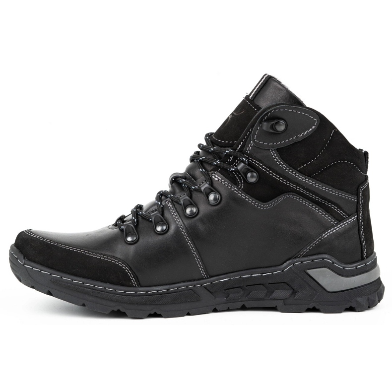 KENT Herren Winterstiefel schwarz 514 1