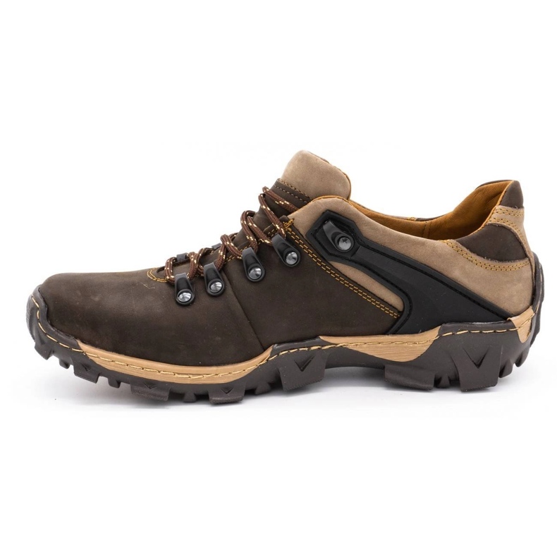 KENT Herren Trekkingschuhe 116 dunkelbraun 1