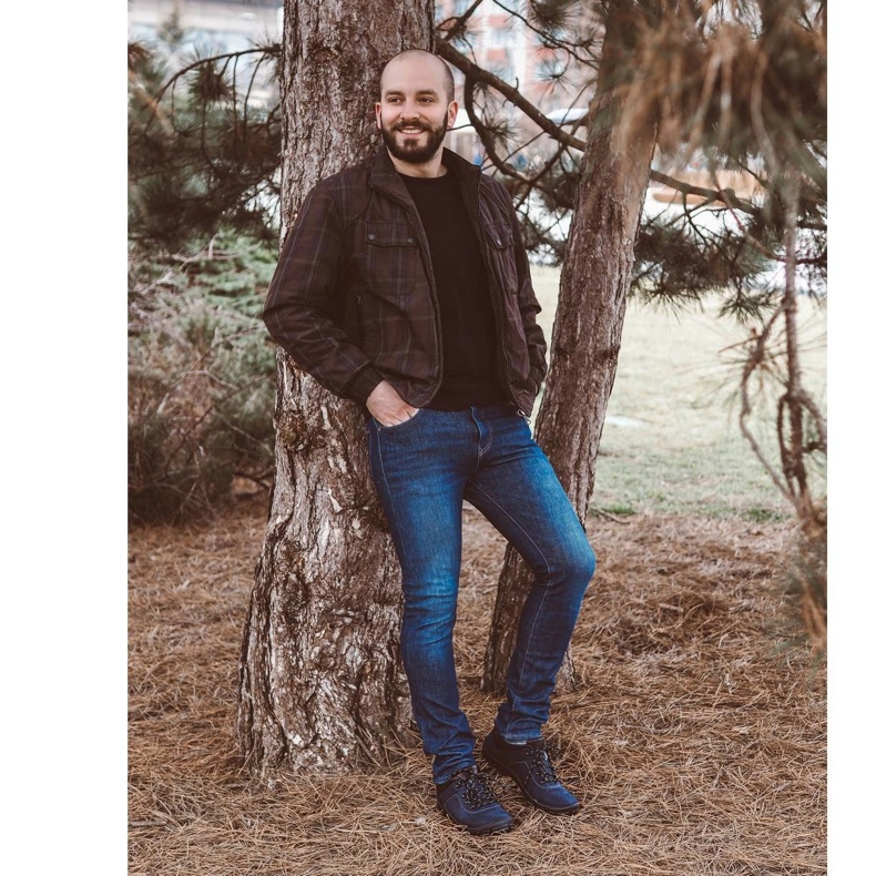 Kampol Herren Trekkingschuhe 36 marineblau 1