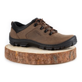 Kampol Herren Trekkingschuhe 36 oliv grün 1