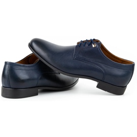 Kampol Herren formelle Schuhe 334/54 marineblau 6