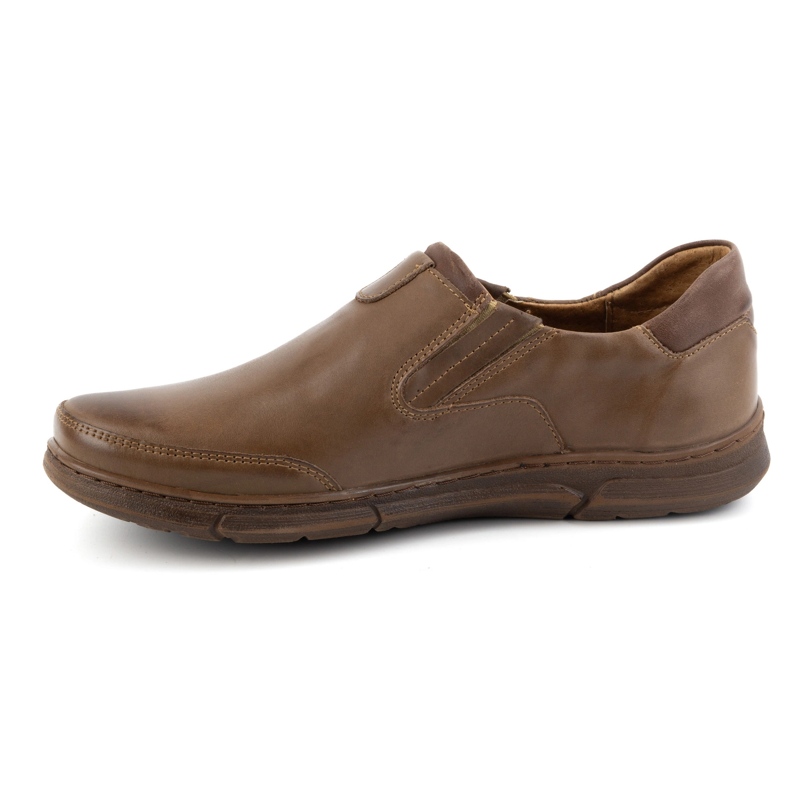 Polbut Herren Slipper J51 braun 1