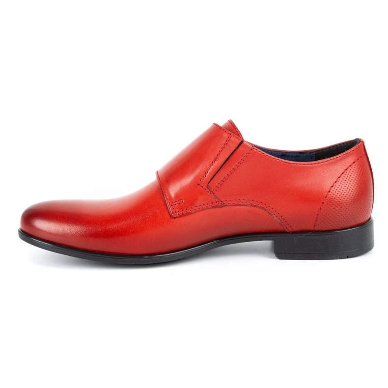 Kampol Herren formale Monki-Schuhe 341/39 rot 1