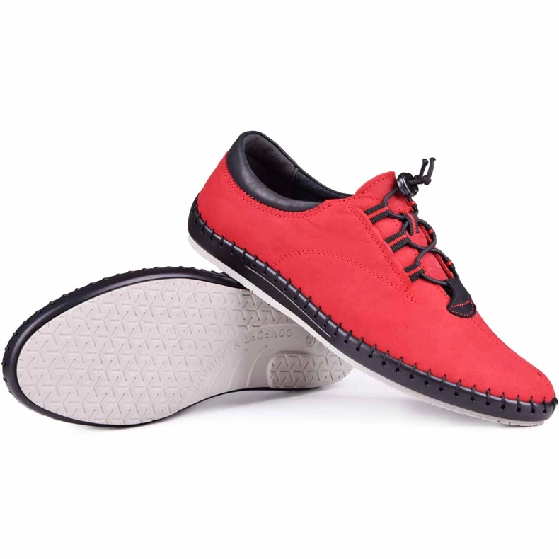 Kampol Casual Herrenschuhe 337/39 rot 1