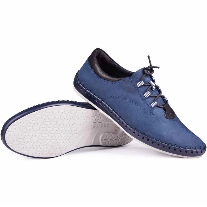 Kampol Herren Freizeitschuhe 337/53 marineblau 1