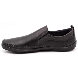 Mario Pala Herren Brogues Mokassins 531 schwarz 1