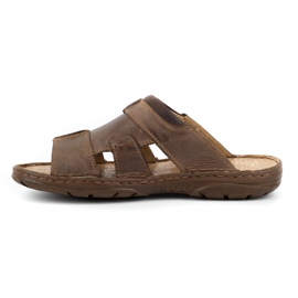 Polbut Herrenhausschuhe 358 braun 1