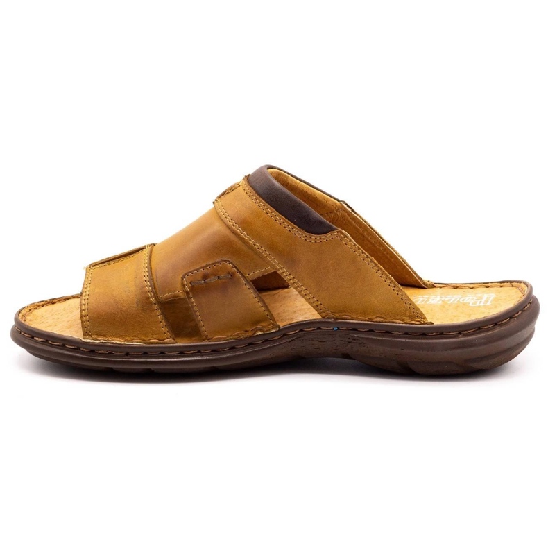 Polbut Herrenhausschuhe 358 rot orange 1