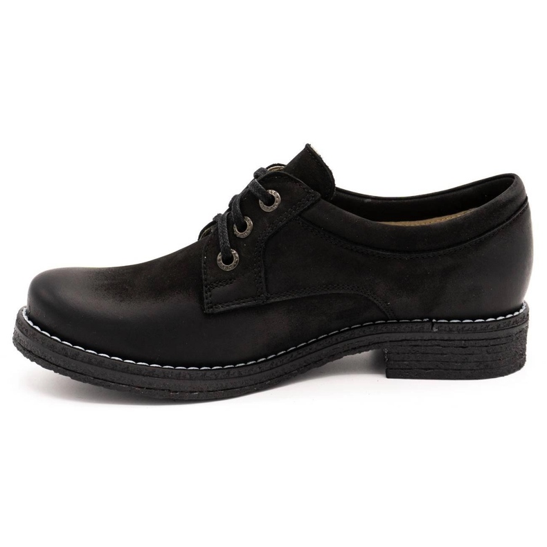 ButBal Damen Lederschuhe 656B schwarz 1